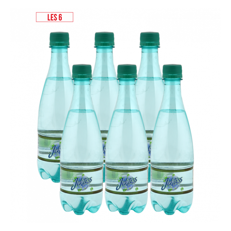 Pack Eau gazéifiée JEKTISS 0.5L