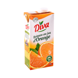 Boisson au jus DIVA 1L Orange