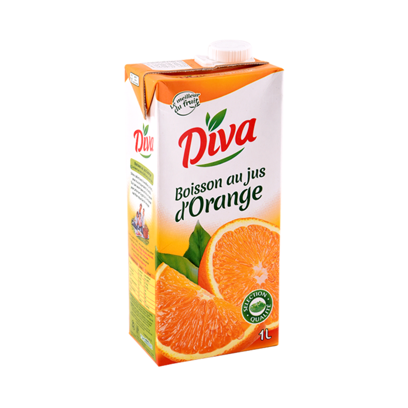 Boisson au jus DIVA 1L Orange