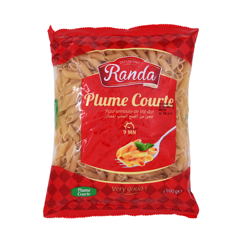 Pâte plume courte RANDA 500GR