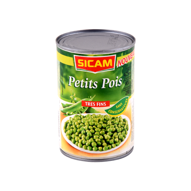 Petit pois très fins SICAM 400GR