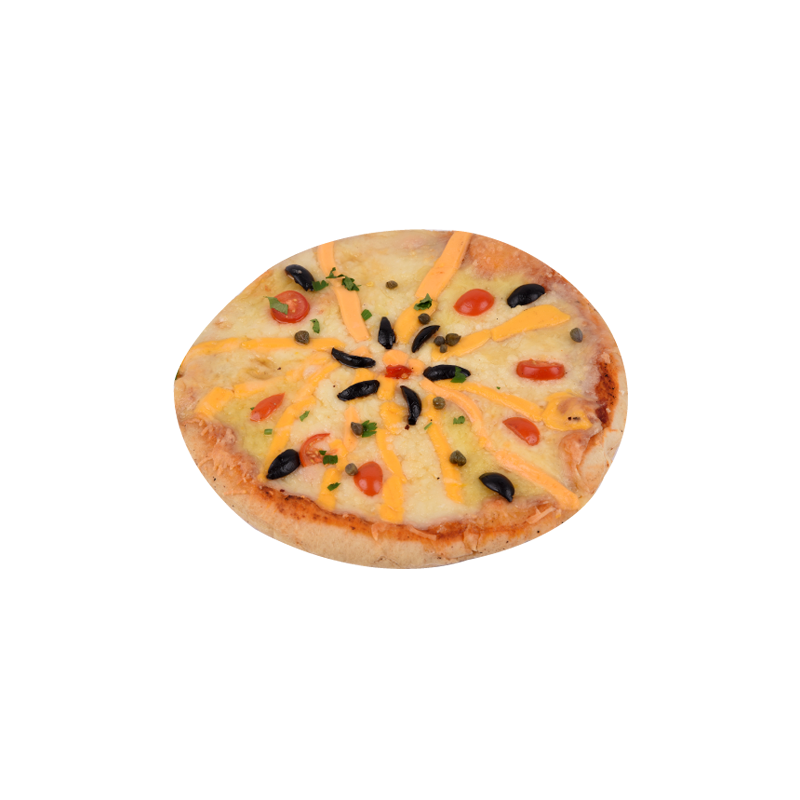 Pizza ronde 6/8 parts 4 fromages